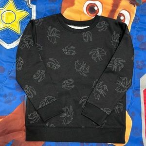 Black dinosaur 🦖 sweatshirt